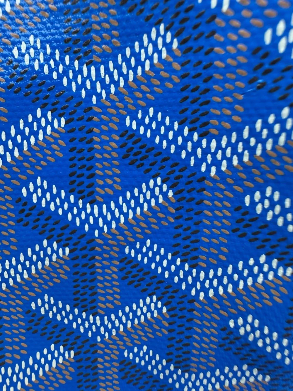 Genuine GOYARD Goyardine Sky Blue Anjou Reversible Mini Tote Bag